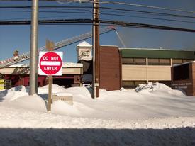 Building Fire - Sykesville Fire Station - February 2010